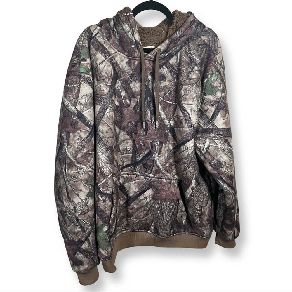 RedHead Camo Fleece Hoodie